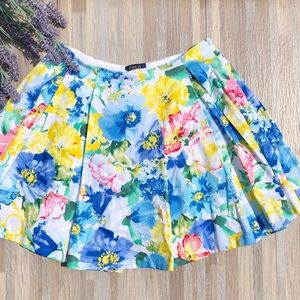 POLO RALPH LAUREN | Spring Pleated Skirt